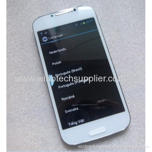 China S4 I9500 Perfect Unlocked 3g Mobile Phone 